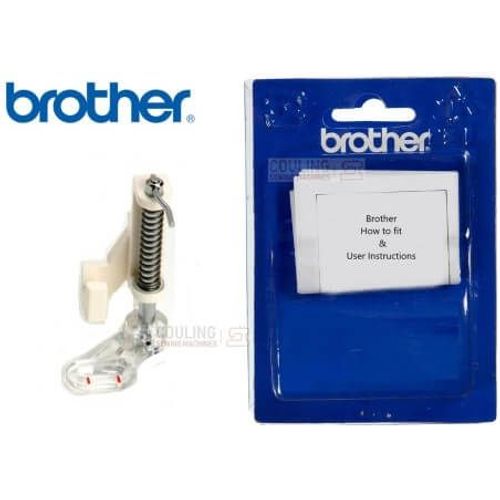 Pied Transparent Pour Matelassage F005n - Brother Blanc
