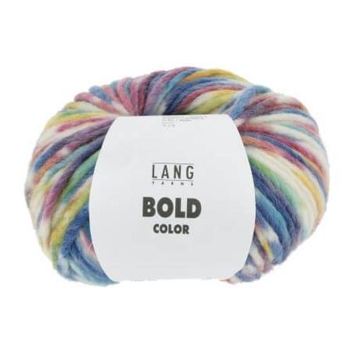 Pelote De Laine À Tricoter Bold Color - 100gr - Lang Yarns 0002 Multicolore