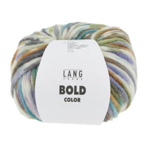 Pelote De Laine À Tricoter Bold Color - 100gr - Lang Yarns 0007 Multicolore