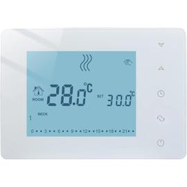 Thermostat Intelligent Thermostat Chaudiere Gaz, Thermostat Chauffage  Connecté Programmable WiFi Chambre Thermostat Compatible avec Alexa Et  Google Assistant, Écran Tactile Numérique Blanc 3A : : Bricolage