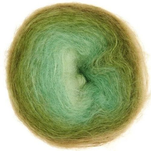 Fil À Tricoter Essentials Super Kid Mohair Colour Love - Rico Design 20 Mousse Vert