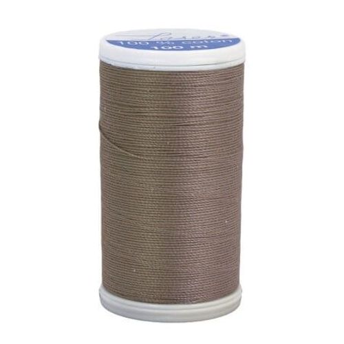 Fil À Coudre Laser 100% Polyester 100m Universel De Distrifil : Solidité Et Éclat Pour Vos Créations Couture 3134 Marron
