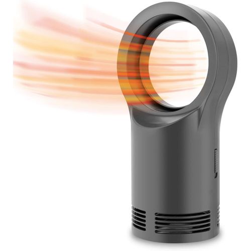 Mini radiateur soufflant à économie d'énergie en céramique avec Chauffage Rapide de 3 s, Protection Contre Les basculement et la surchauffe,pour Salle de Bain, Bureau, Salon (Black?