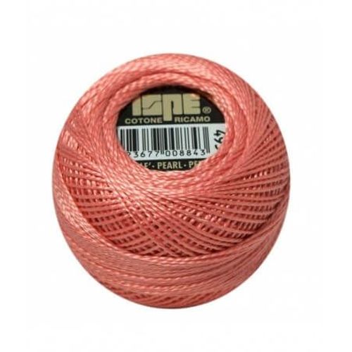Coton Perlé Ispe N°8 - 10gr - Distrifil 495 Saumon