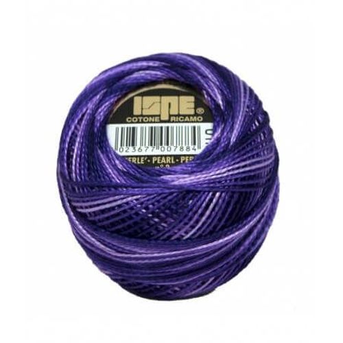 Coton Perlé Ispe N°8 - 10gr - Distrifil 017 Violet