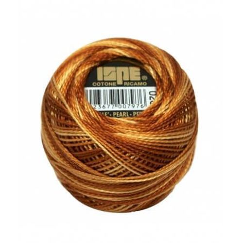 Coton Perlé Ispe N°8 - 10gr - Distrifil 026 Marron