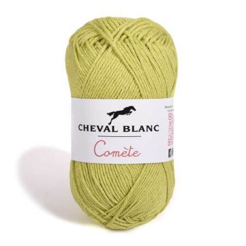 Pelote De Coton Comète - Cheval Blanc 043 Vert