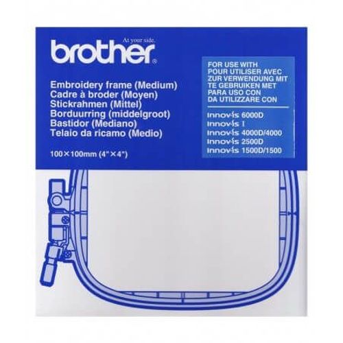 Cadre De Broderie 100 X 100mm - Ef74 - Brother Bleu