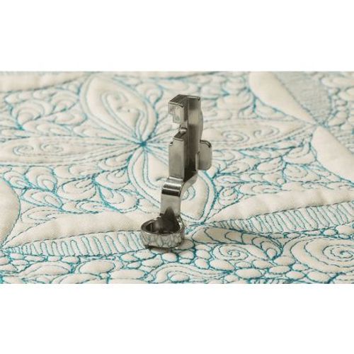 Pied Règle Pour Emmanchement Haut F088 - Brother Gris