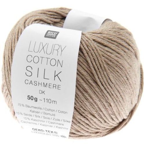Fil Exceptionnel Luxury Cotton Silk Cashmere Dk - Rico Design 02 Marron Poussière