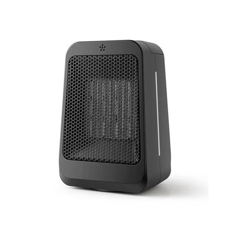 Mini radiateur soufflant à économie d'énergie en céramique avec chauffage rapide de 2 s, protection contre les basculement et la surchauffe, 3 modes, pour salle de bain, bureau, salon