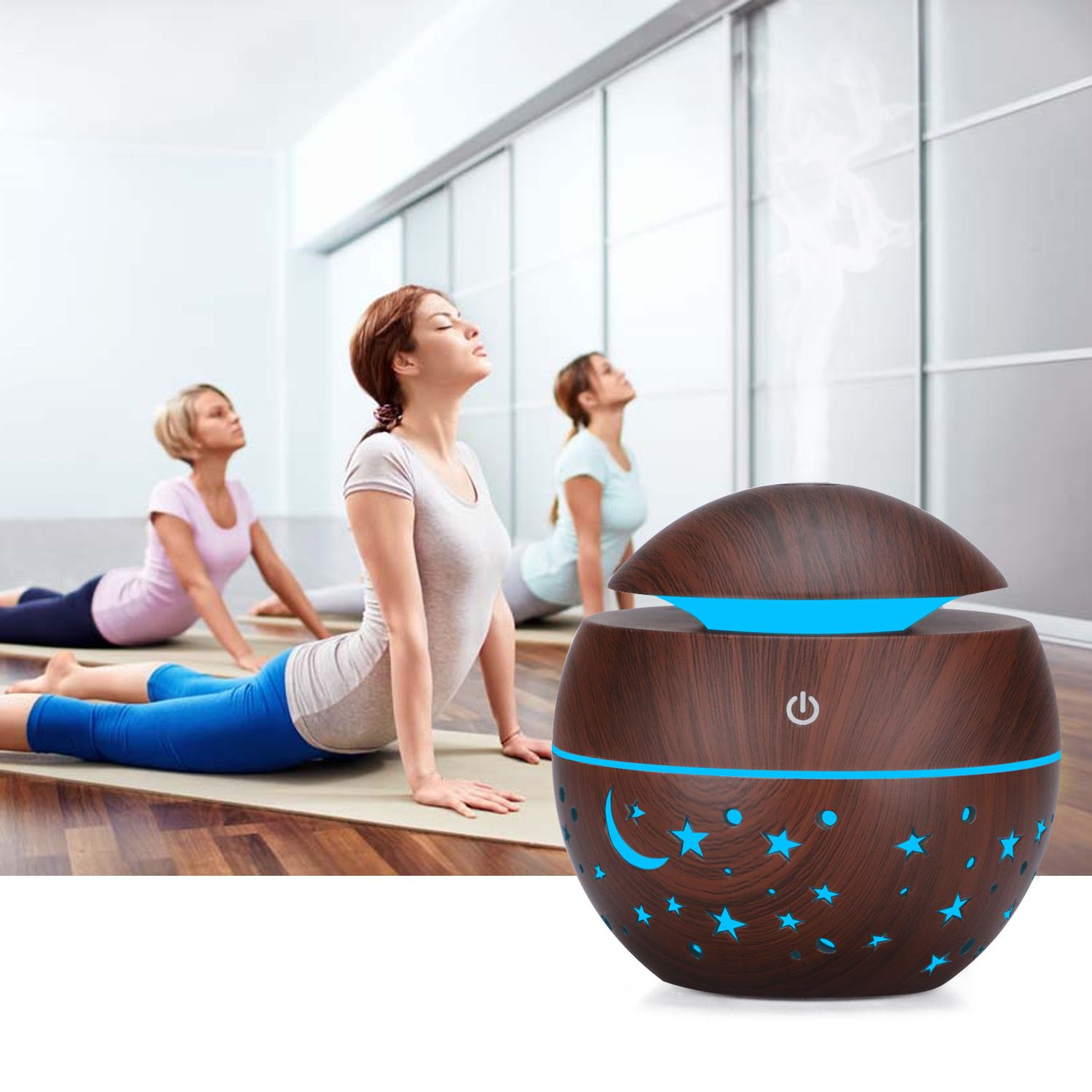 Diffuseur Huiles Essentielles,130 ML Humidificateur Aromatiq... - 3
