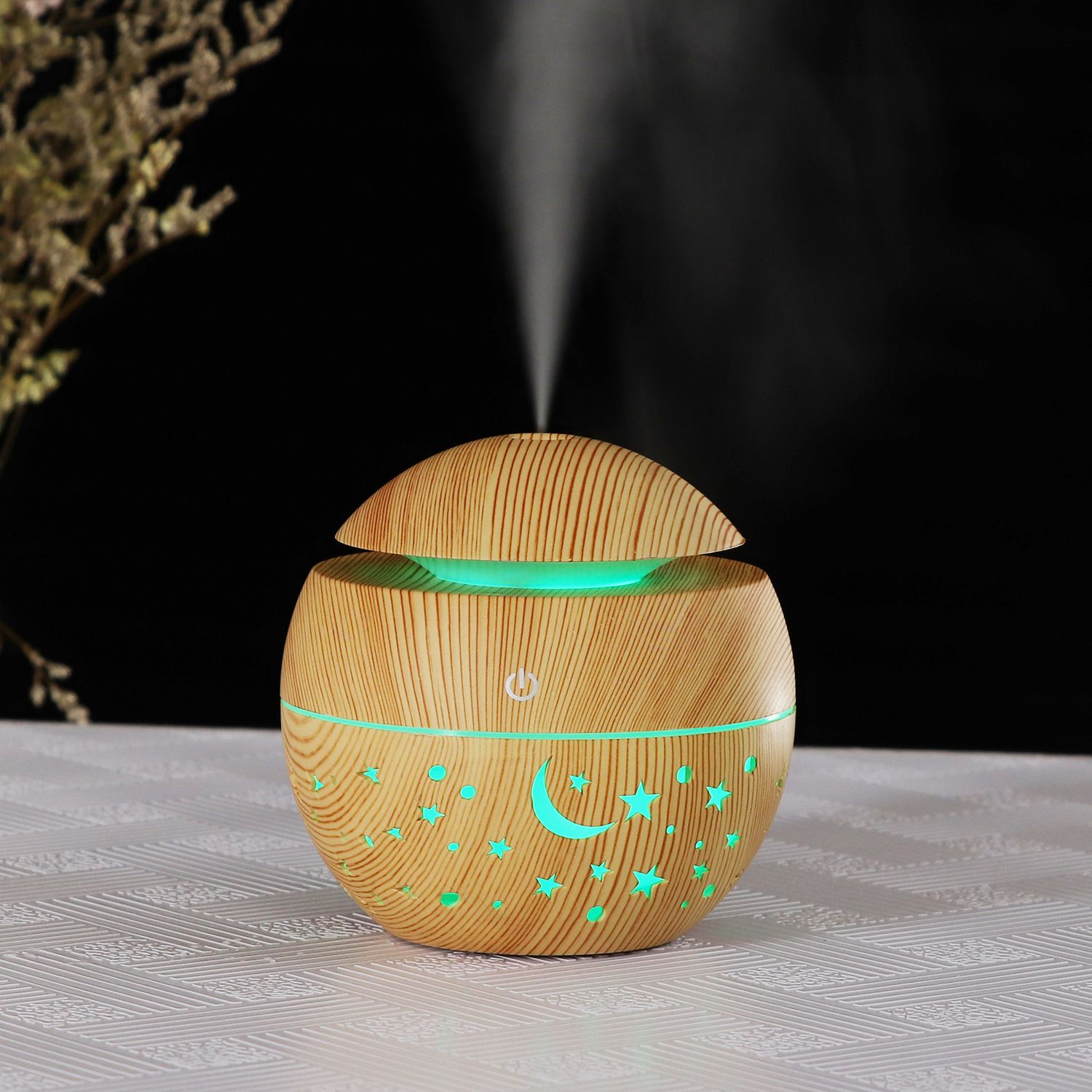 Diffuseur Huiles Essentielles,130 ML Humidificateur Aromatiq...
