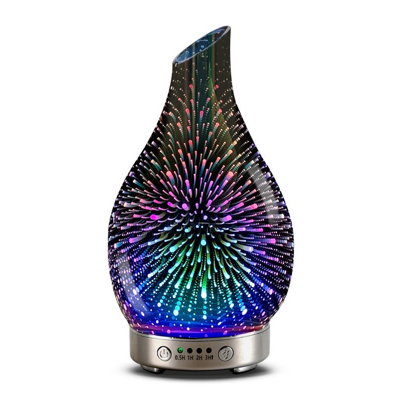 diffuseur d'huile Essentielle 120ml de Verre 3D diffuseur de...