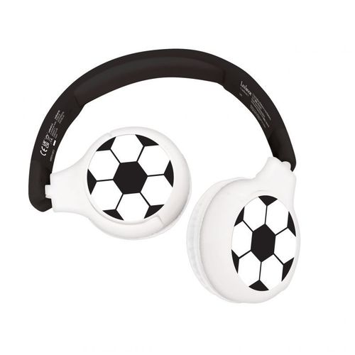 Lexibook - Football - 2 In 1 Bluetooth® Foldable Headphones (Hpbt010f