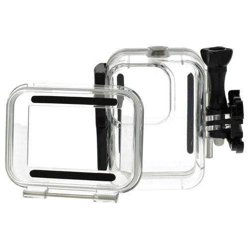 vhbw Boîtier étanche compatible avec GoPro Hero 9, 10, 11 caméra d'action, sport - Étui étanche pour prise sous-marine aquatique
