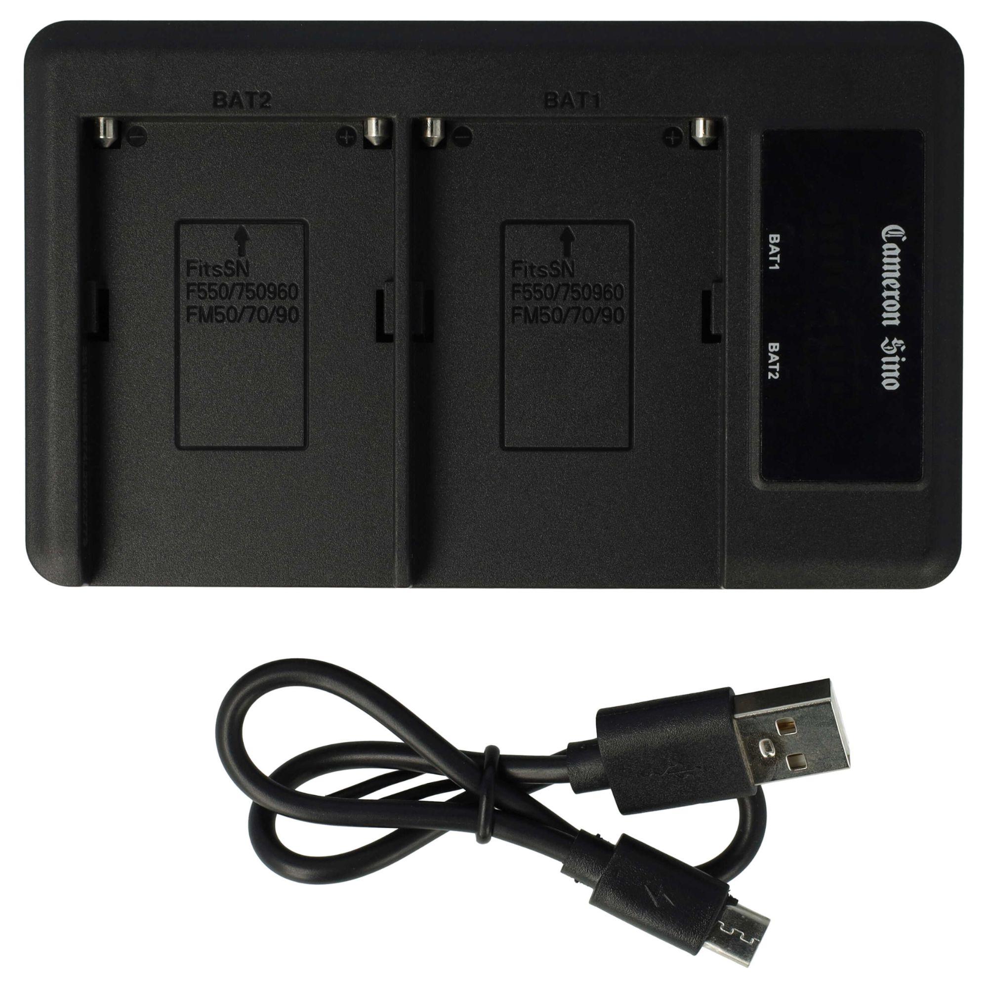 vhbw chargeur Micro USB avec c?ble pour appareil photo Sony