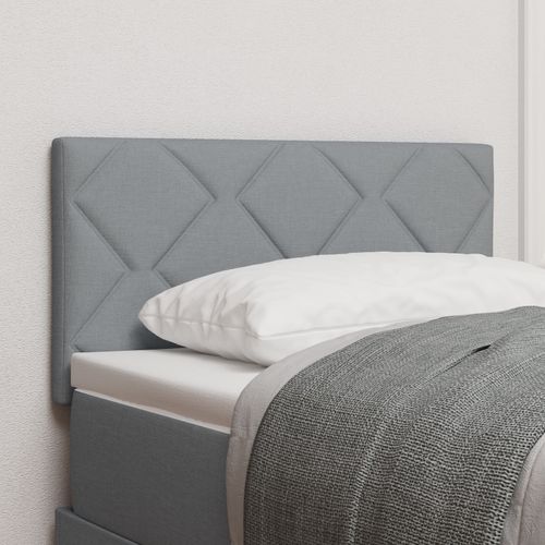 Tête De Lit Led Vidaxl Design Blocs De Diamant Gris Clair 80 Cm Tissu, Tête De Lit Vidaxl Design Blocs De Diamant Gris Clair 80 Cm Tissu