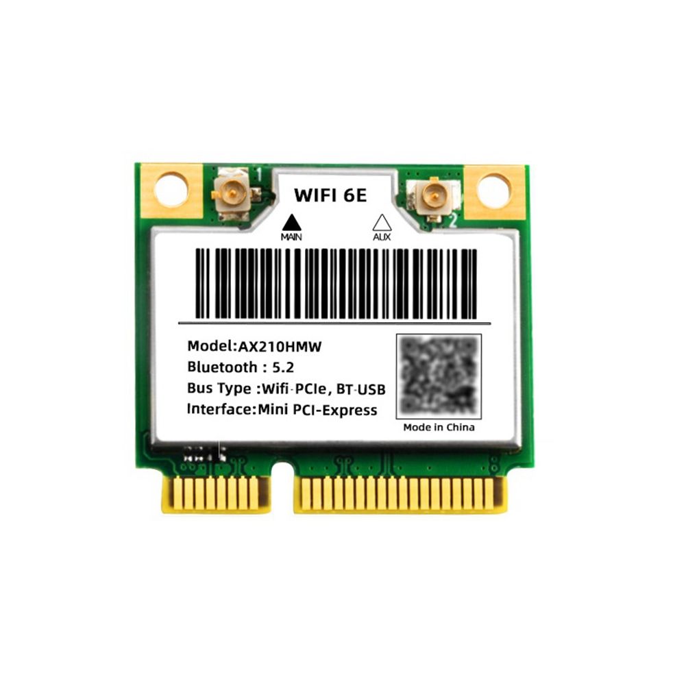 WiFi 6E AX210HMW Mini PCIE WiFi 6 Carte Wifi pour AX210 5374...