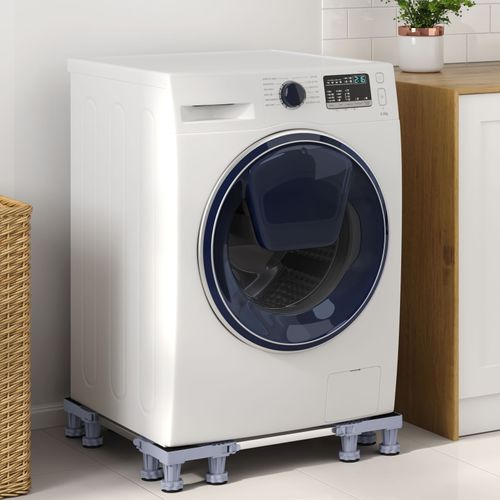 vidaXL Base de machine à laver ajustable 400 kg