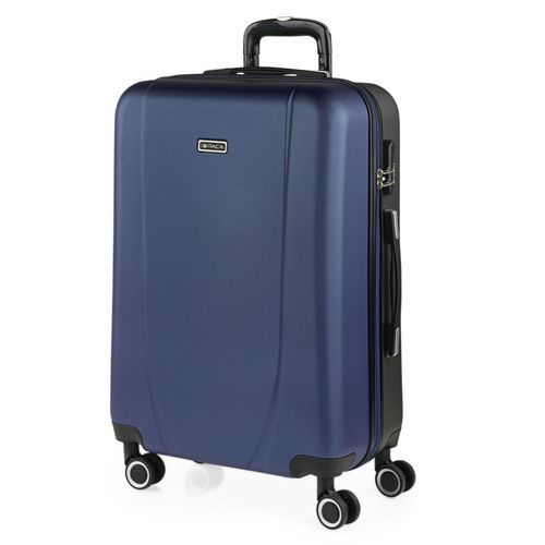 Valise De Voyage Rigide 4 Roues Trolley De Taille Moyenne 65 Cm En ABS. Résistante Et Légère. Poignée 2 Anses Et Cadenas. Étudiant Et Professionnel. 71160