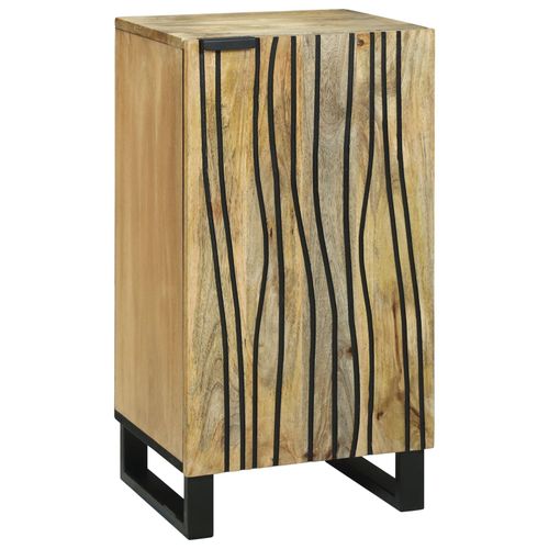 Vidaxl Buffet 40x33.5x75 Cm En Bois De Manguier Massif