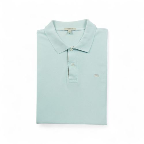 Reconditionné - Polo Manches Courtes Homme - Taille Xl - Homme - Bleu Clair