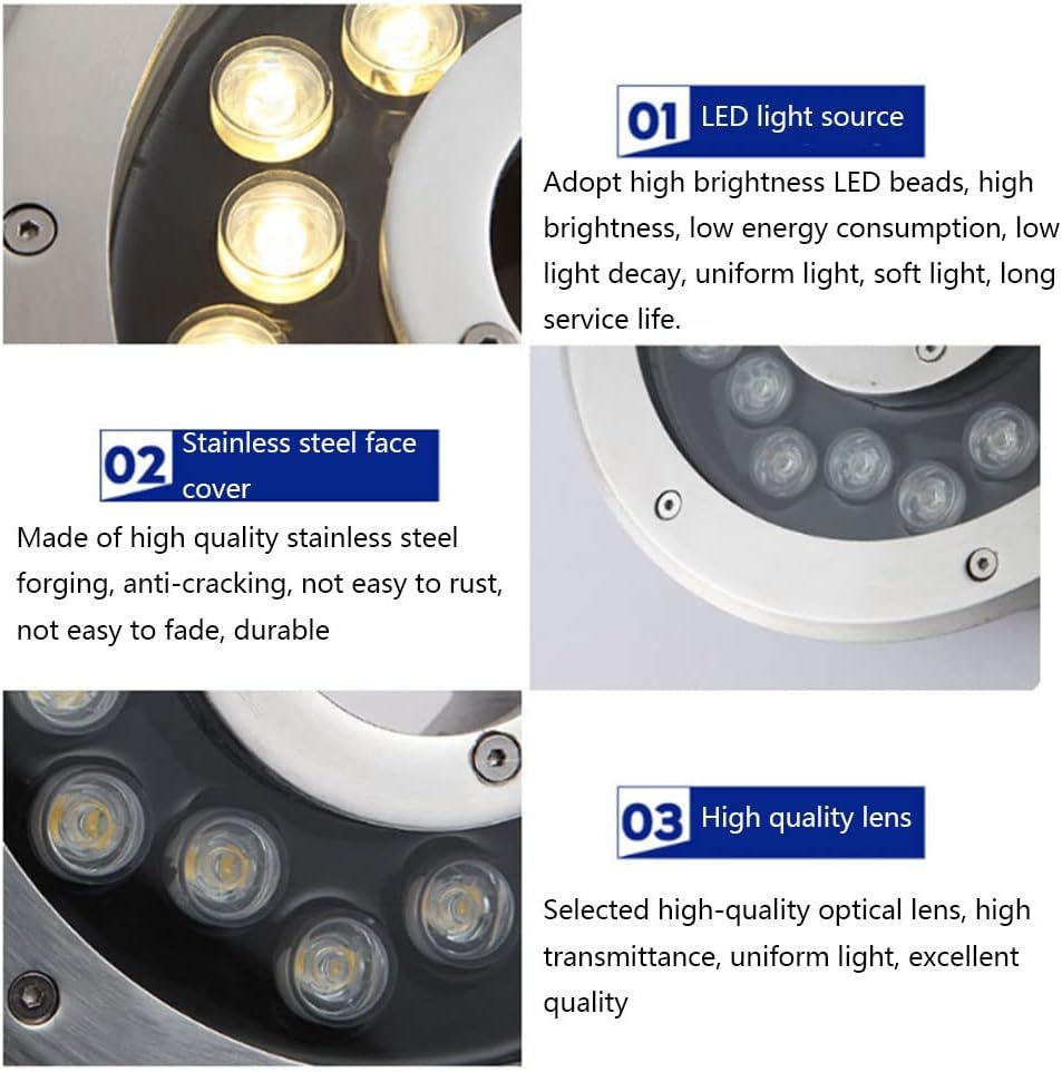 Led Piscine Anneau Lumire Piscine Lumires Sous-Marines En ... - 5