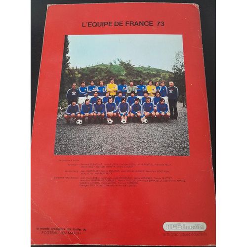 Album Football En Match 1973 (Avant Panini) Championnat De France