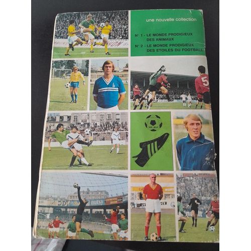 Album Football En Match 1970-71 (Avant Panini) Championnat De France