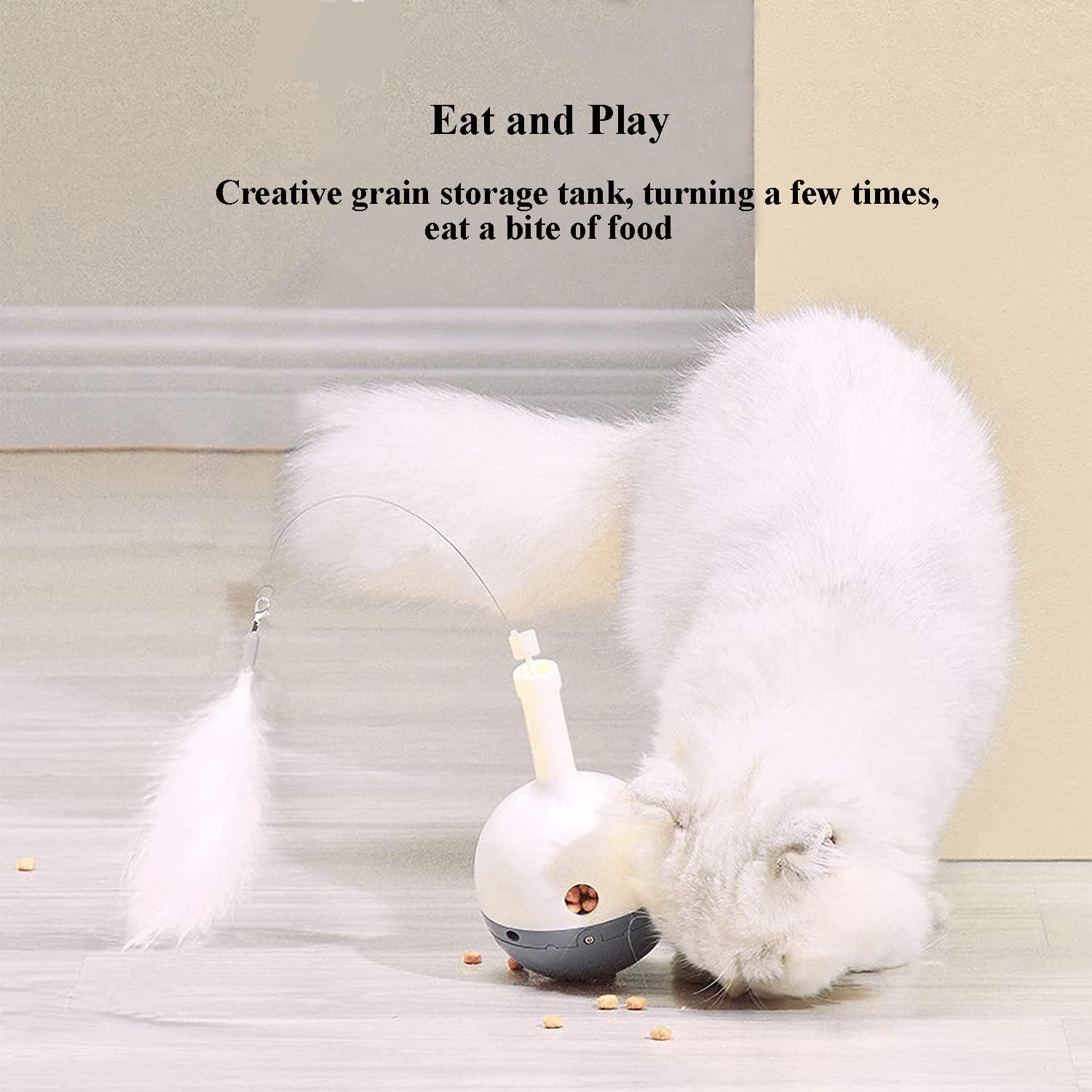 2 En 1 Jouet Chat Interactif, Jeux Chat Intelligent Avec Plu... - 3