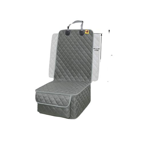 Housse Protection Chien Voiture, Protection Siege Voiture Pour Chien Housses Pour Animaux De Compagnie, Gris, 113 * 153 Cm, 1 Pièce