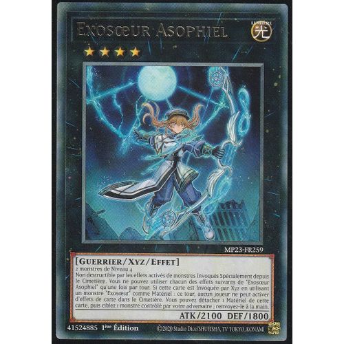 Caret Yu-Gi-Oh - Exosoeur Asophiel - Mp23-Fr259 - Rare -