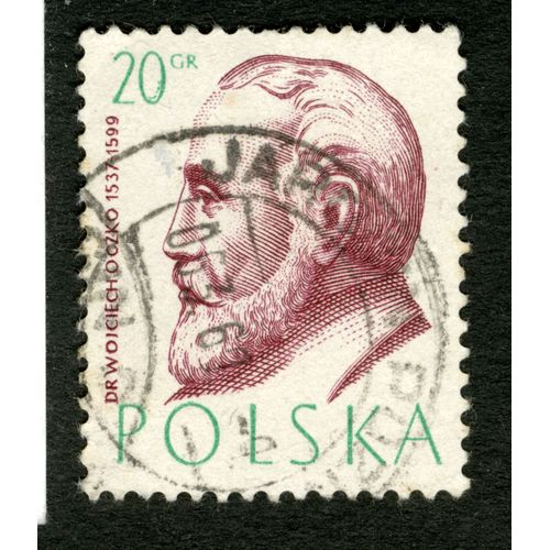 Timbre Oblitéré Polska, Dr Wojciech Oczko 1537 - 1599, 20 Gr