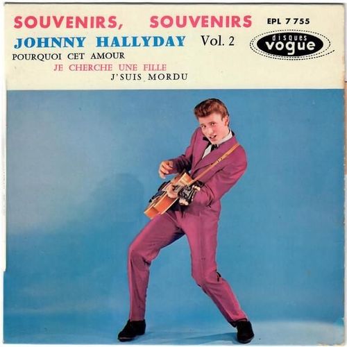Johnny Hallyday  Souvenirs Souvenirs Vinyle