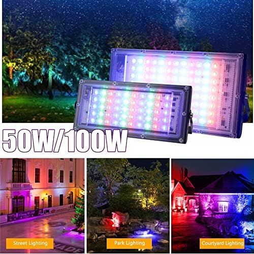 Projecteur Led Intelligent Rvb, Projecteurs Extrieurs  Cha... - 2