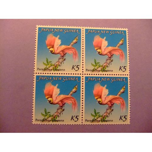 52 Papua Nouvelle-Guinée 1984 / Faune Oiseau De Paradis / Yvert 477 Mnh