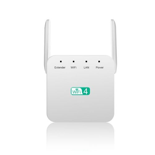 Répéteur WiFi Amplificateur WiFi 300M, Extension WiFiRépéteur WiFi Puissant, Compatible avec Presque Toutes les Box Internet