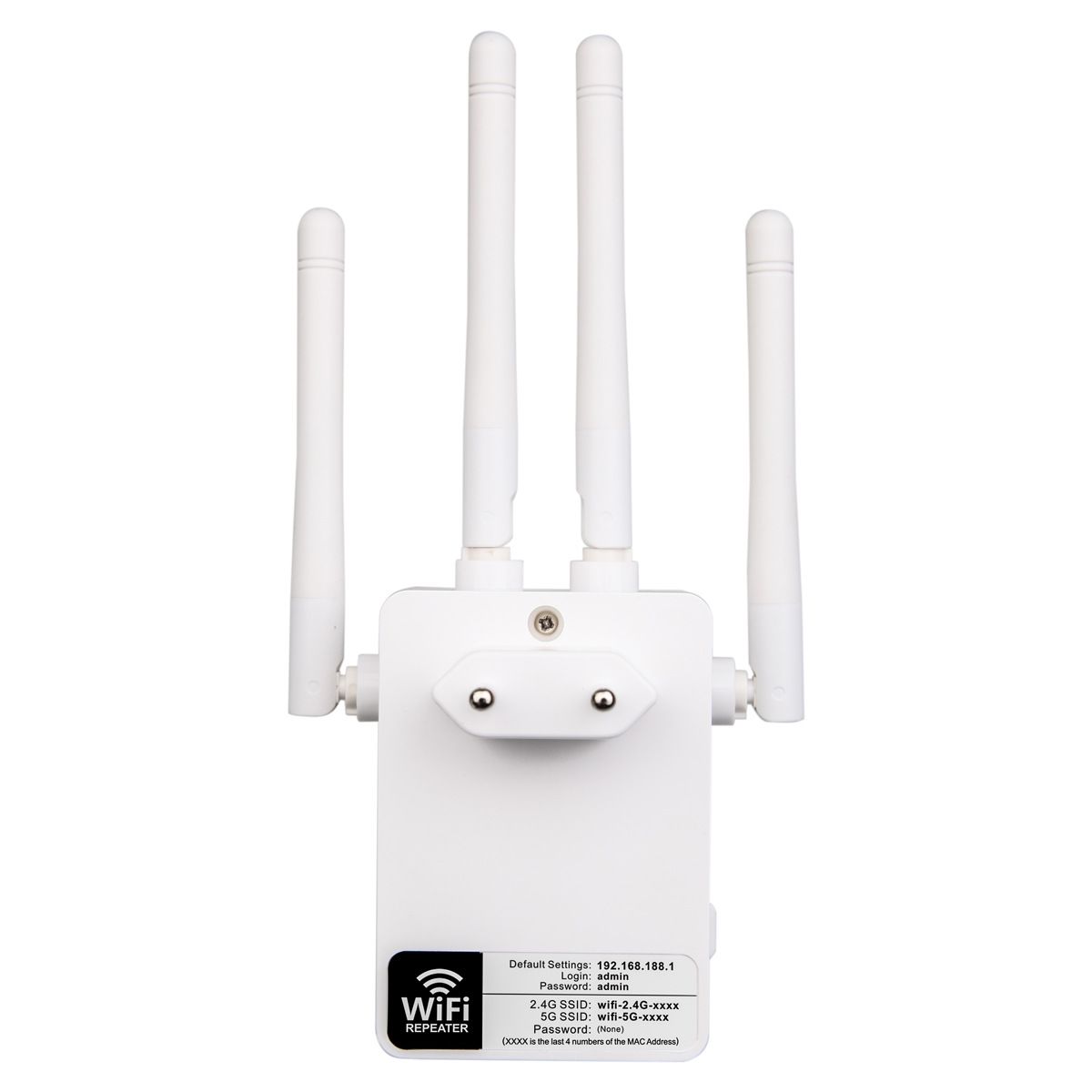 Rpteur WiFi, 300Mbps 2.4GHz Amplificateur WiFi sans fil Am...