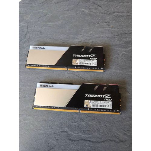 16Go Gskil Trident Z ddr4 3600mhz cl14 rgb néo