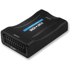 Convertisseur compatible péritel vers HDMI, adaptateur audio-vidéo