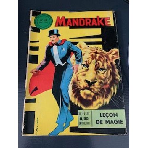 Mandrake N°48 Leçon De Magie Décembre 1964