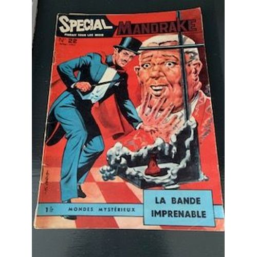 Spécial Mandrake N° 22 La Bande Imprenable 1965