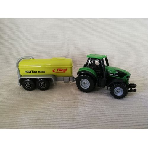 Tracteur Deutz Fahr 9340 Avec Sa Remorque-Majorette