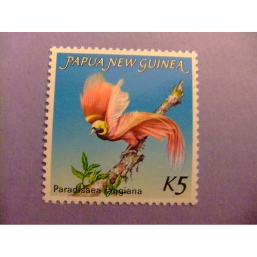 52 Papua - Nouvelle-Guinée 1984 / Faune Oiseau De Paradis / Yvert 477 Mnh