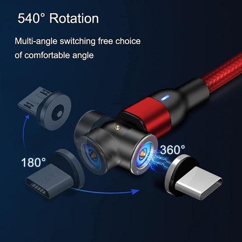 CÂBLE USB C magnétique de charge rapide 3A statik 360 USB 1 mètre en nylon  et al EUR 26,99 - PicClick FR