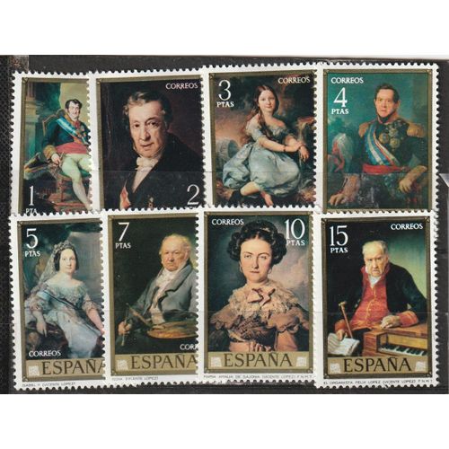 Espagne N° 1801/1808 ( 8 Val.) Neuf*