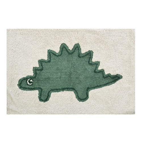 Tapis Enfant Dinosaure En Coton Tufté