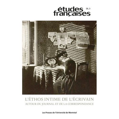 Études Françaises. Volume 59, Numéro 3, 2023