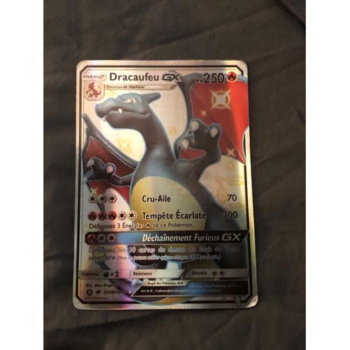 Carte Pokémon Dracaufeu Gx